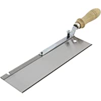 Wolfcraft 6925000 - Sierra de mano con mango acodado y orientable. 390 x 45 x 90 mm